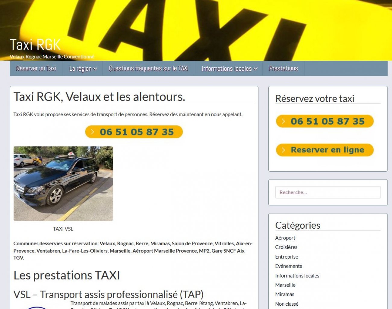 Visitez Taxi Velaux
